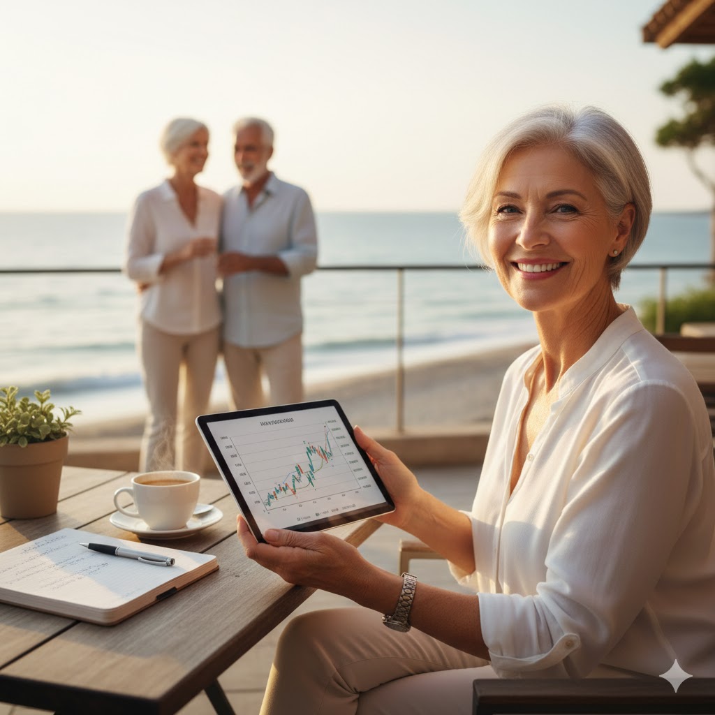 El poder de la mentalidad financiera positiva después de los 50