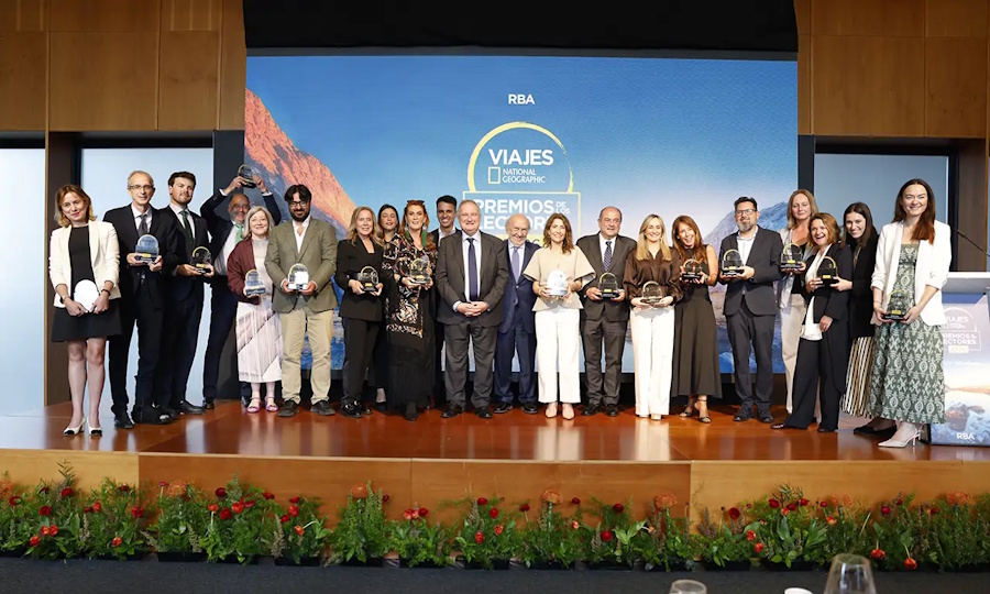 Ganadores y personalidades de los Premios de Viajes National Geographic